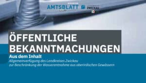 Öffentliche Bekanntmachung